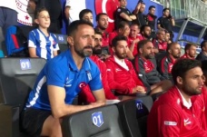 Ampute Milli Takımı, Erzurumspor FK - Samsunspor maçını izledi