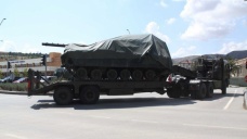 Ankara dan çıkarılan zırhlı araçlar Çankırı ya götürülüyor