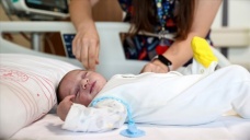 Anne karnında konulan tanı ve doktorların ekip çalışması Uzay bebeğin kalbini iyileştirdi