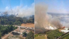 Antalya'da ormanlık alan ve tarım arazisinde çıkan yangınlar kontrol altına alındı