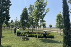 Atatürk Havalimanı Millet Bahçesi’ndeki hazırlıklar hız kesmeden sürüyor