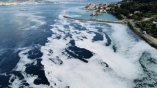 Bakan Kurum: Marmara Denizi'nden 8 günde 3 bin 288 metreküp müsilaj temizlendi