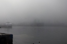 Bandırma'da yoğun sis ulaşımını olumsuz etkiledi