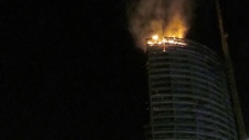 Başakşehir'de yangın
