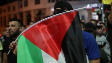 Batı Şeria'da Gazze'ye destek için yürüyüş yapıldı