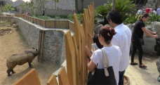 Bayramın ilk gününde vatandaşlar hayvanat bahçesine akın etti