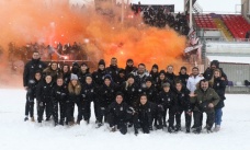 Beşiktaş Vodafone-1207 Antalyaspor Kadın Futbol Kulübü maçına kar engeli