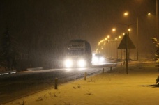 Burdur’da kar yağışı ulaşımda aksamalara neden oldu