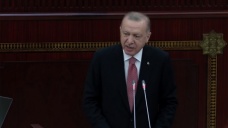CANLI- Cumhurbaşkanı Erdoğan Azerbaycan Meclisi'ne hitap ediyor
