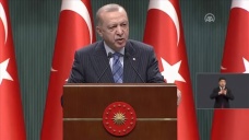 CANLI- Cumhurbaşkanı Erdoğan: Salgını yeniden büyük ölçüde kontrol altına aldık