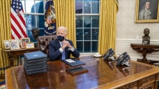 Çin Devlet Başkanı Şi ile ABD Başkanı Biden'ın çevrim içi görüşmesi başladı