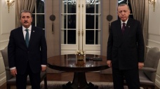 Cumhurbaşkanı Erdoğan BBP Genel Başkanı Destici'yi kabul etti
