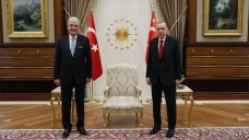 Cumhurbaşkanı Erdoğan, BM 75. Genel Kurul Başkanı Bozkır'ı kabul etti