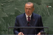Cumhurbaşkanı Erdoğan, BM Genel Kurulu'nda dünyaya sesleniyor