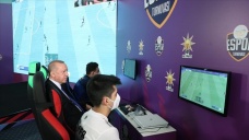 Cumhurbaşkanı Erdoğan, e-Spor turnuvasının final maçını izledi