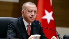 Cumhurbaşkanı Erdoğan, TESK Genel Başkanı Bendevi Palandöken'i kabul etti