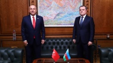 Dışişleri Bakanı Çavuşoğlu, Azerbaycanlı mevkidaşı Bayramov'la görüştü