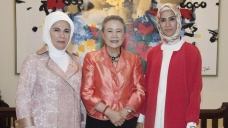 Emine Erdoğan Ban Ki-Moon'un eşinin çay davetine katıldı