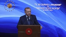 Erdoğan: Son 19 yılda su konusunda 255 milyar lira yatırımla Cumhuriyet tarihinin rekoru kırıldı