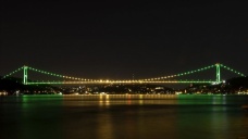 Fatih Sultan Mehmet Köprüsü Brezilya bayrağının renklerine büründü