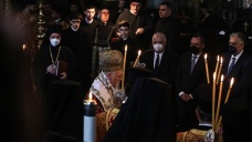 Fener Rum Patrikhanesi'nde kutsal yağ Miron töreni