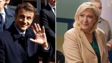 Fransa'da cumhurbaşkanı adayları Macron ve Le Pen canlı yayında karşı karşıya geldi