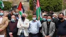 Gazze'de Doğu Kudüs'teki Filistinlilere destek gösterisi düzenlendi