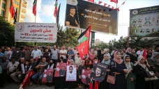 Gazze'de, İsrail hapishanelerindeki Filistinli tutuklularla dayanışma gösterisi düzenlendi