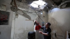Gazze'de İsrail saldırılarından sanat da 'nasibini aldı'