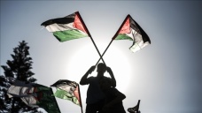 Gazze'deki Filistinlilerden, ABD Başkanı Biden'ın İsrail'e desteğine tepki