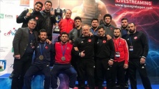 Grekoromen Güreş Milli Takımı Hırvatistan'da şampiyon oldu