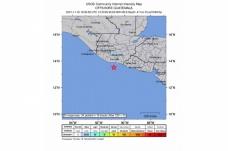 Guatemala açıklarında 5.8 büyüklüğünde deprem