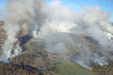 Güney Kıbrıs'ta korkutan yangın