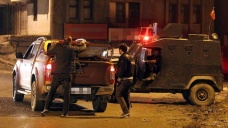 Hakkari'de zırhlı polis aracına terör saldırısı