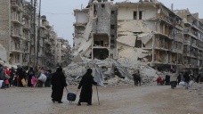 Halepli siviller için çadır kent kurulacak