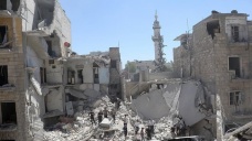 Halep'te 2 milyondan fazla kişi kuşatma altında