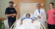 Iraklı yatalak hastayı, Türk doktorlar tedavi etti