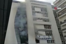 İran'da hastanede yangın çıktı