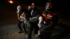 İsrail askerlerinin Gazze sınırındaki gösterilere gerçek mermiyle müdahalesinde 1 kişi öldü