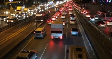İstanbul’da mesai bitiminde trafik yoğunluğu yüzde 67’ye çıktı