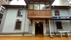 İstanbul'daki yağışta Sarıyer'deki bir camiyi su bastı