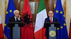 İtalya Cumhurbaşkanı Mattarella, Arnavutluk Cumhurbaşkanı Begay ile görüştü