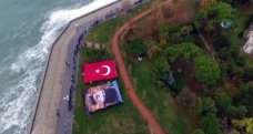 Kadıköy’de 6,5 kilometrelik ‘Ata’ya Saygı Zinciri’