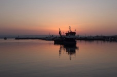 Karadeniz’de muhteşem gün batımı: Kartpostallık görüntüler ortaya çıktı