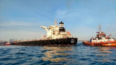 KEGM, İstanbul Boğazı'nda arıza yapan Liberya bayraklı geminin kurtarılma görüntülerini paylaşt