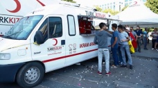 Kızılay, CHP'nin Taksim'deki mitinginde ikramda bulunacak