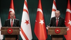 KKTC Cumhurbaşkanı Tatar'dan Erdoğan'a tebrik