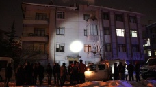 Konya'da sarsıntı oluşan apartman boşaltıldı