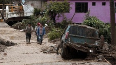 Meksika tropikal fırtınanın etkisi altında