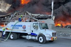 Meksika’da sanayi bölgesinde korkutan yangın